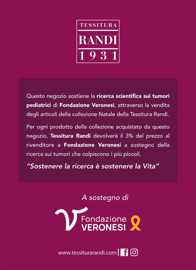 Plaid natalizio Biancheria Fozen Plaid Tessitura Randi