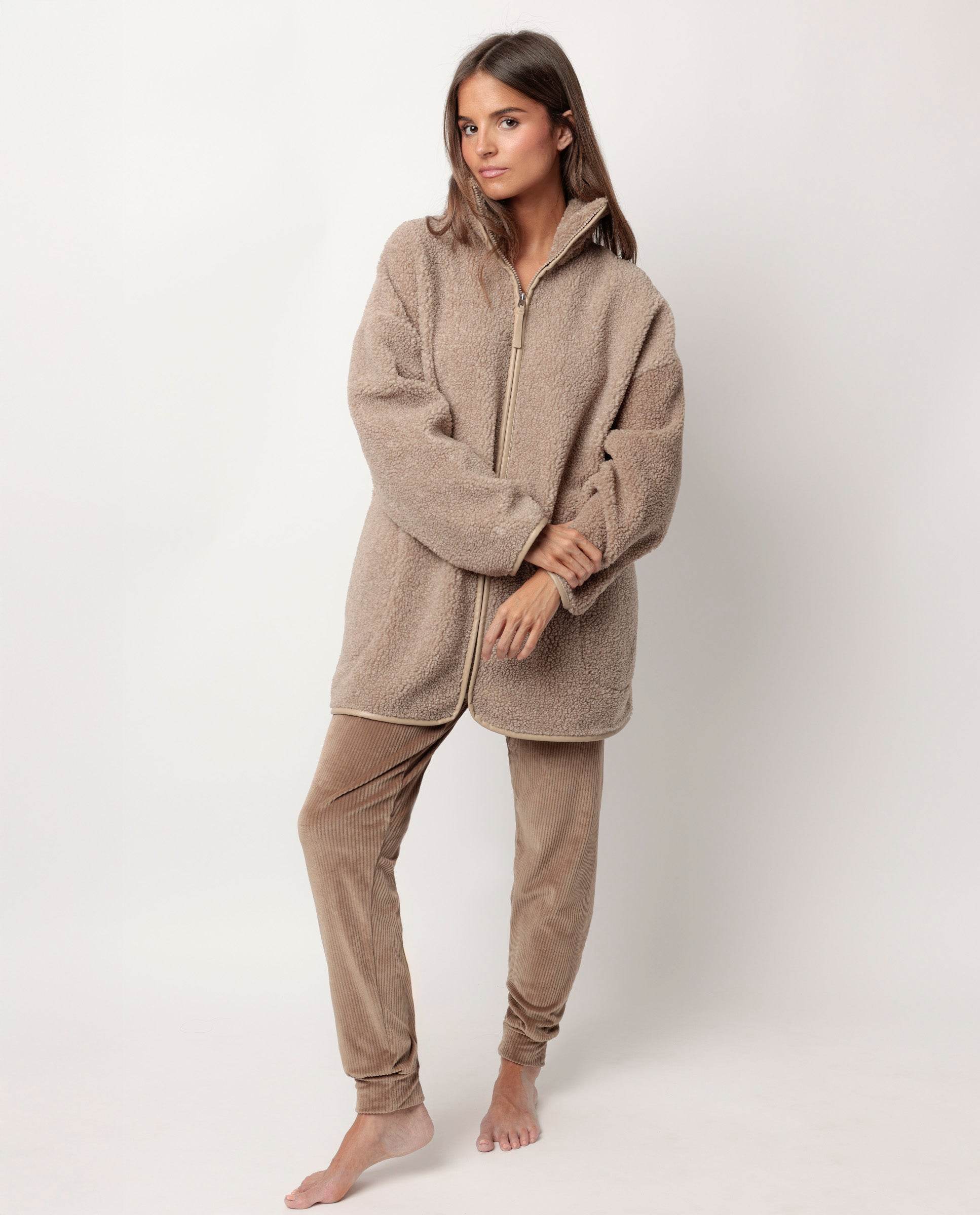 Vestaglia con zip Donna 67323 Admas - evabiancheria