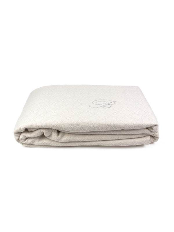 Copriletto Tinta Unita Biancheria Delfina Cprt Blumarine Home - evabiancheria