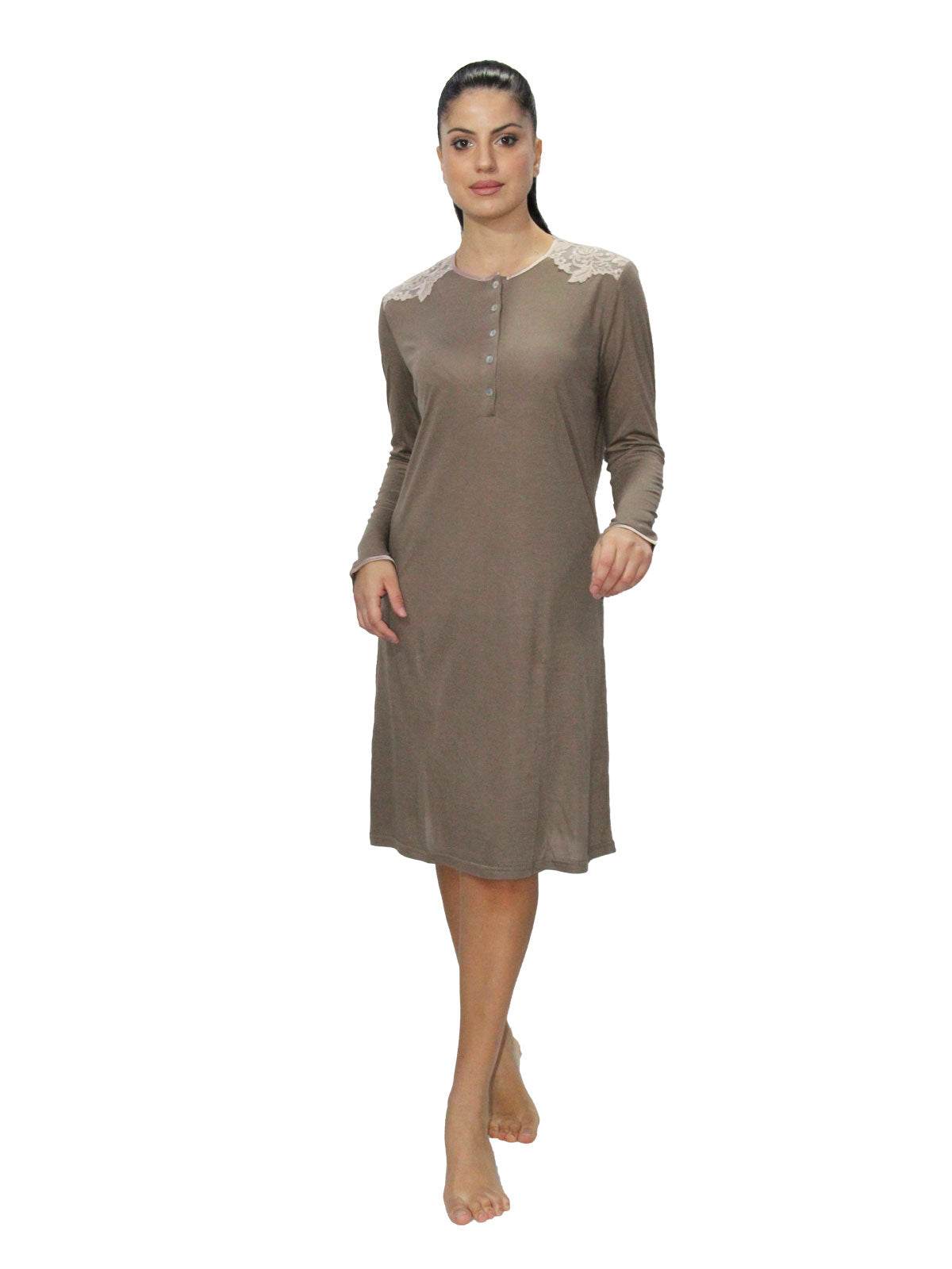 Camicia Serafino Donna I24822 4 Prima Rosa - evabiancheria