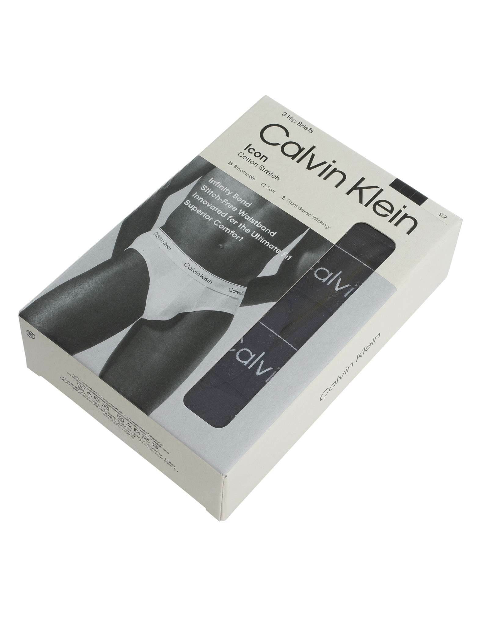 Slip 3-pack Uomo NB4388 Calvin Klein - evabiancheria