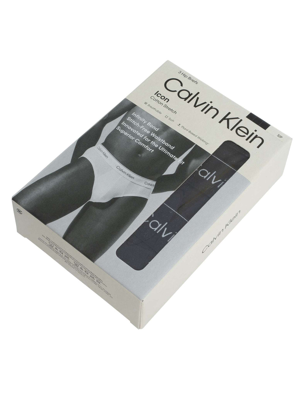 Slip 3-pack Uomo NB4388 Calvin Klein