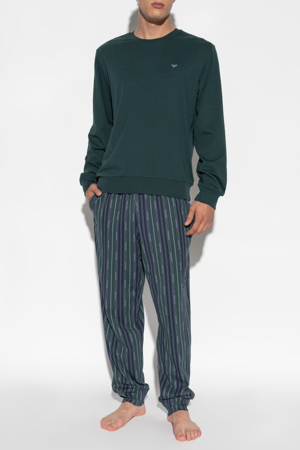 Pigiama Giro collo Uomo AF14994 EM000617 Emporio Armani