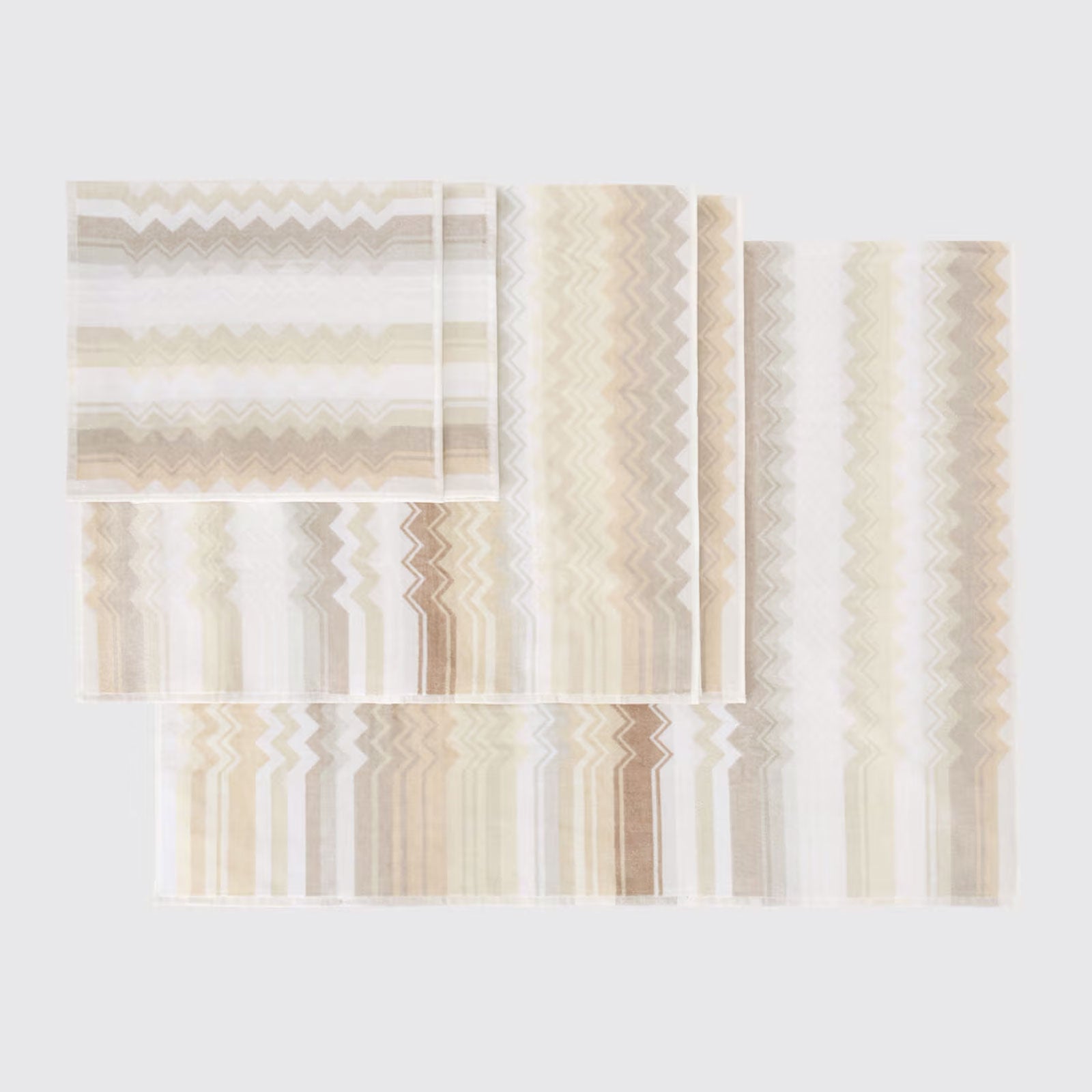 Completo bagno 5 pz Biancheria Giacomo 5PZ Missoni Home