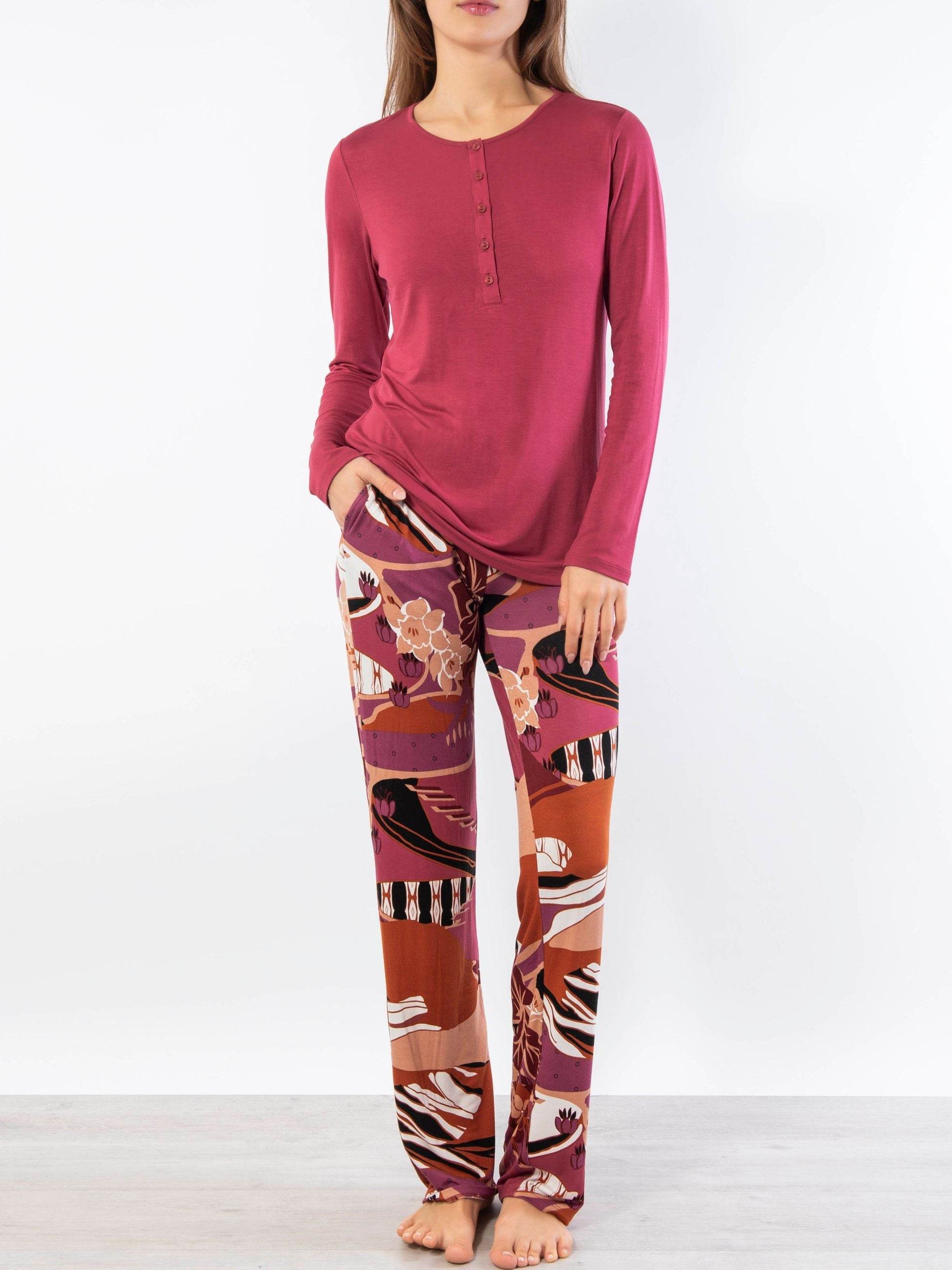 Pigiama Serafino Donna VP11 Verdissima - evabiancheria