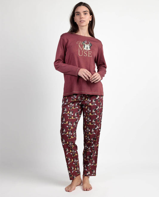 Pigiama Giro collo Donna 63308 Disney - evabiancheria