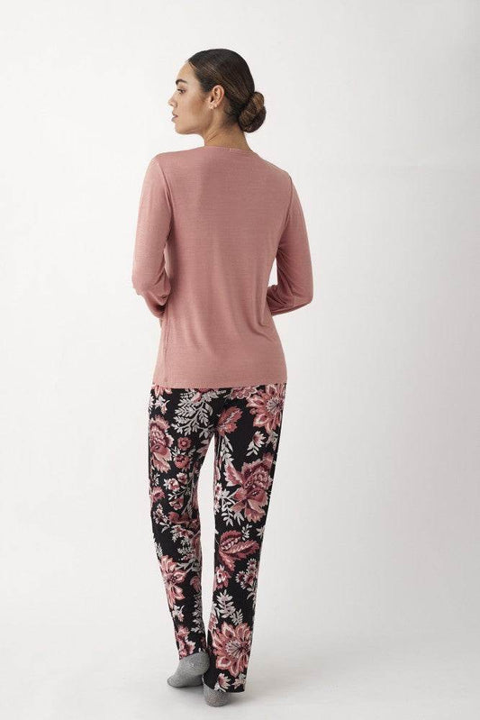 Completo pigiama Pigiama +Giacca Donna N19843 Promise - evabiancheria
