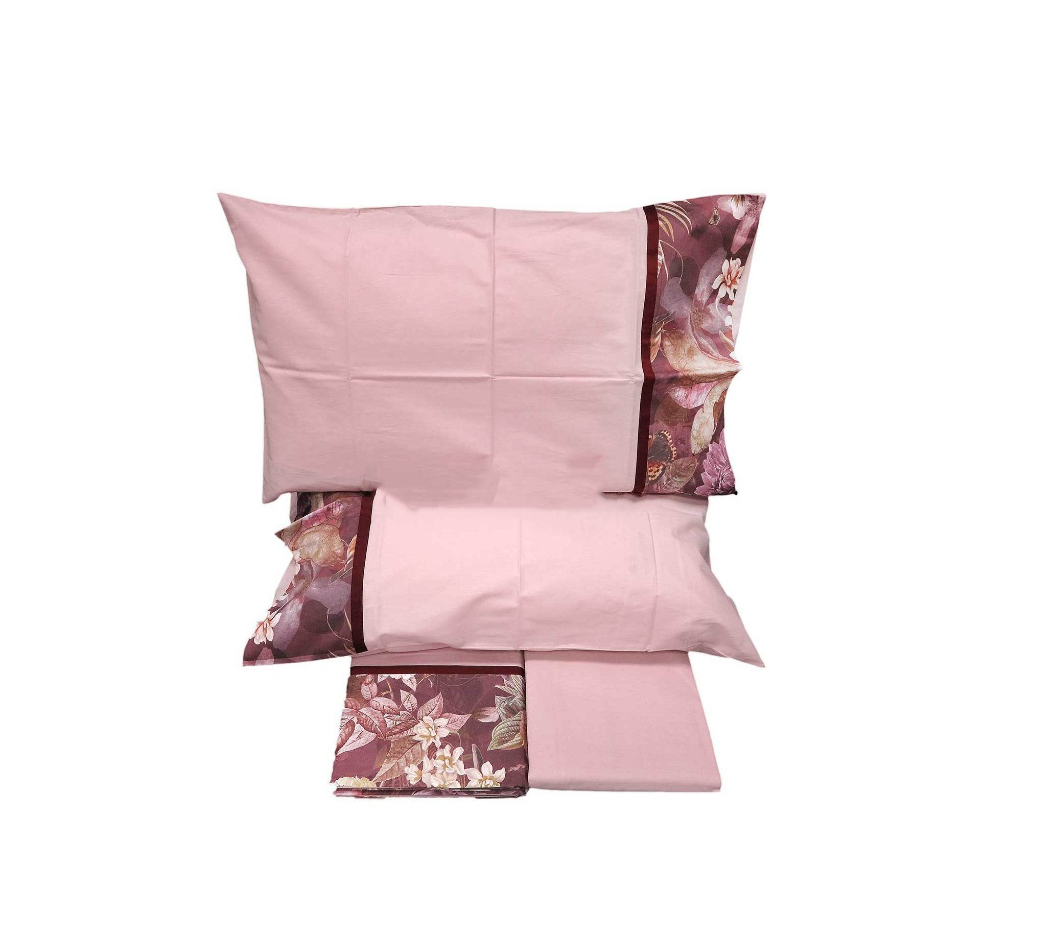 Lenzuola Stampato Biancheria Protea Cpl Flanella Fazzini - evabiancheria