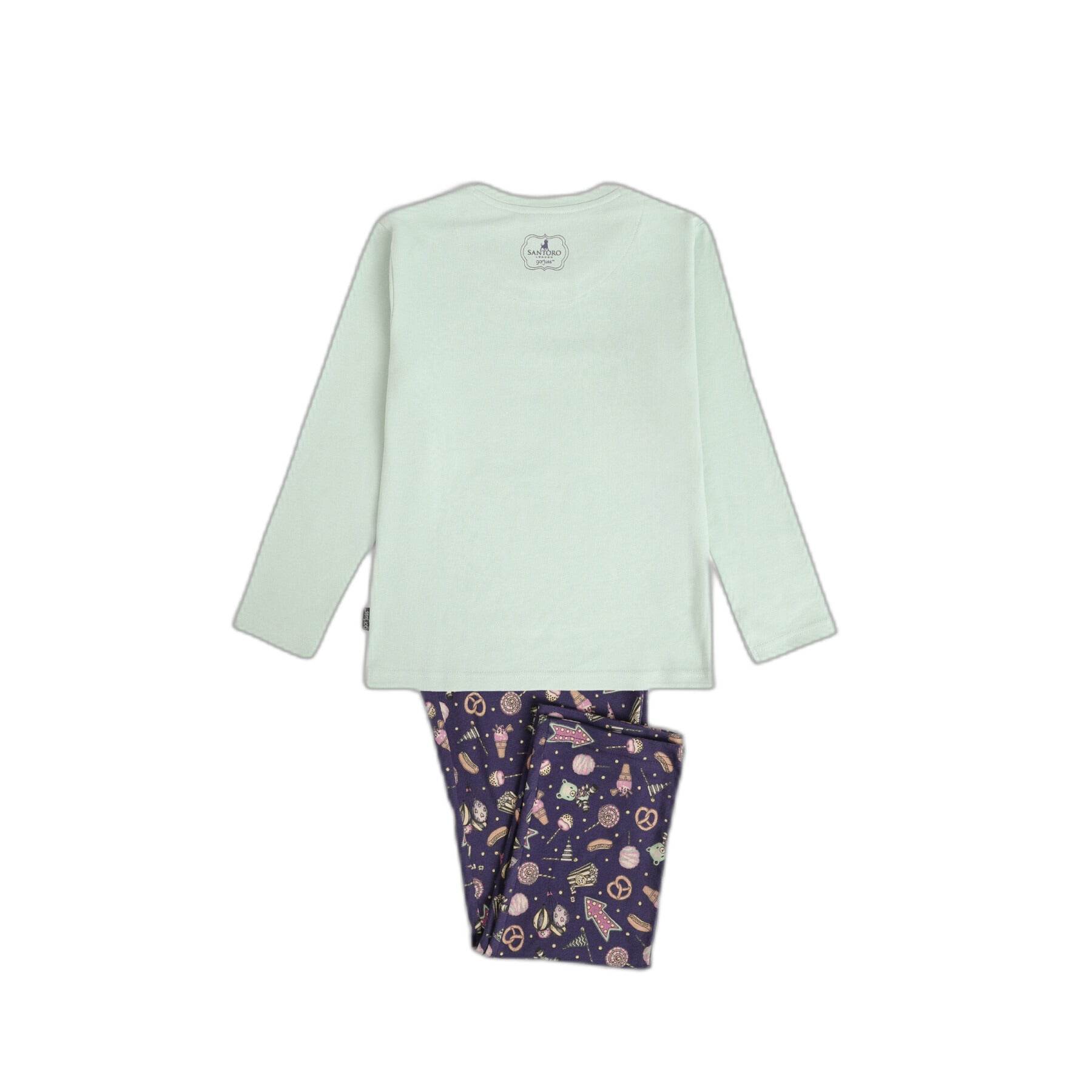 Pigiama Giro collo Bimba 62411 Santoro - evabiancheria