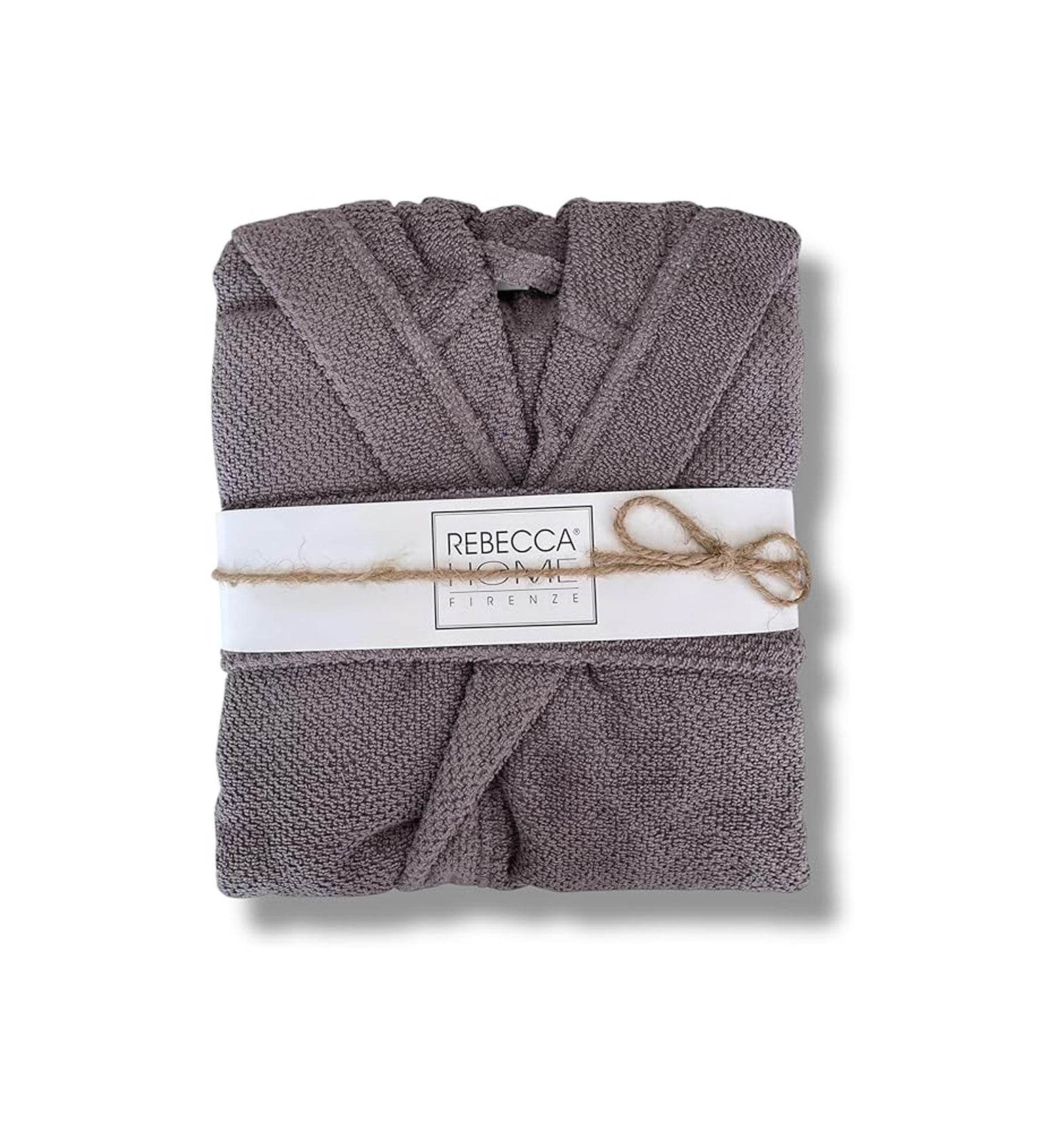 Accappatoio con cappuccio Biancheria Giulia Acc Rebecca Home - evabiancheria