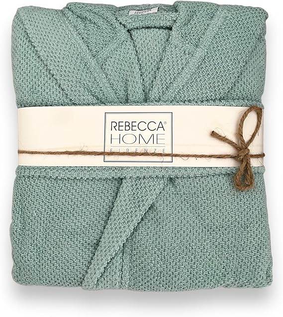 Accappatoio con cappuccio Biancheria Giulia Acc Rebecca Home - evabiancheria