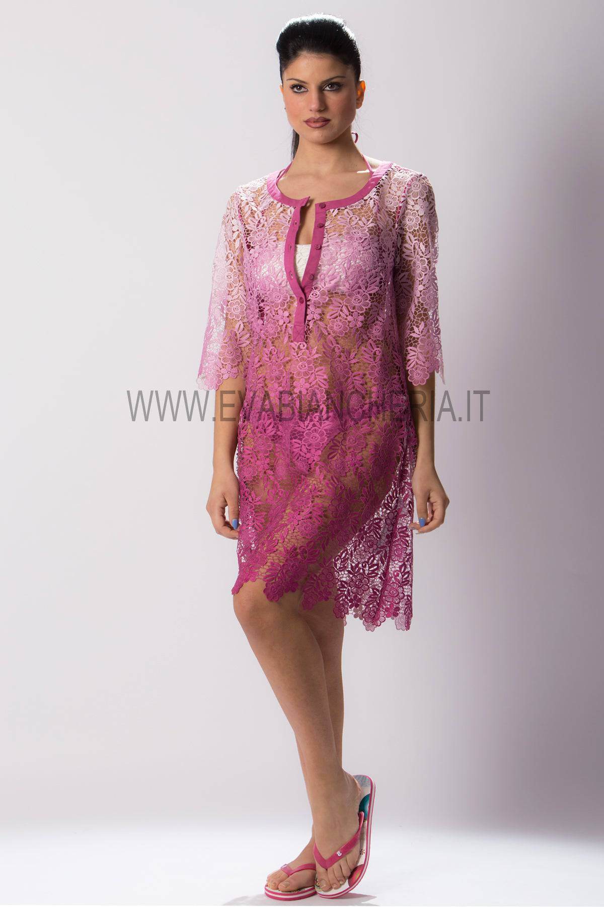 Kaftano manica 3/4 Donna MS7RAA Malva Twinset - evabiancheria