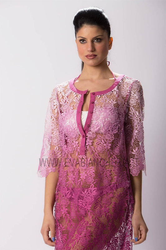 Kaftano manica 3/4 Donna MS7RAA Malva Twinset - evabiancheria