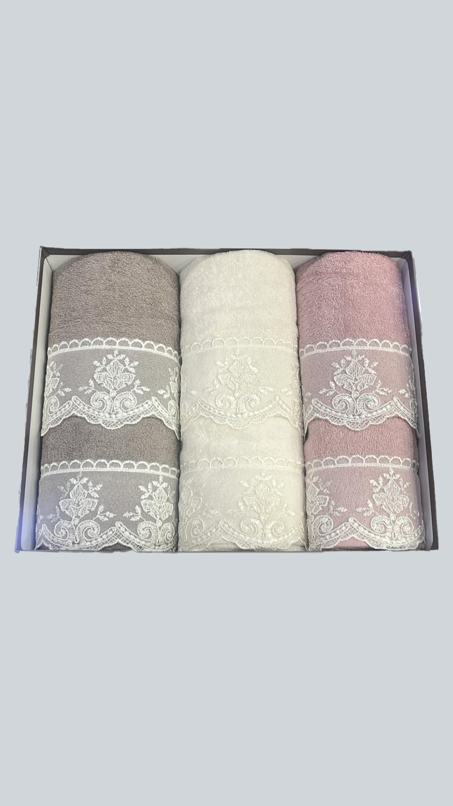 Asciugamano 3+3 Biancheria Ambra 3+3 Battaglia