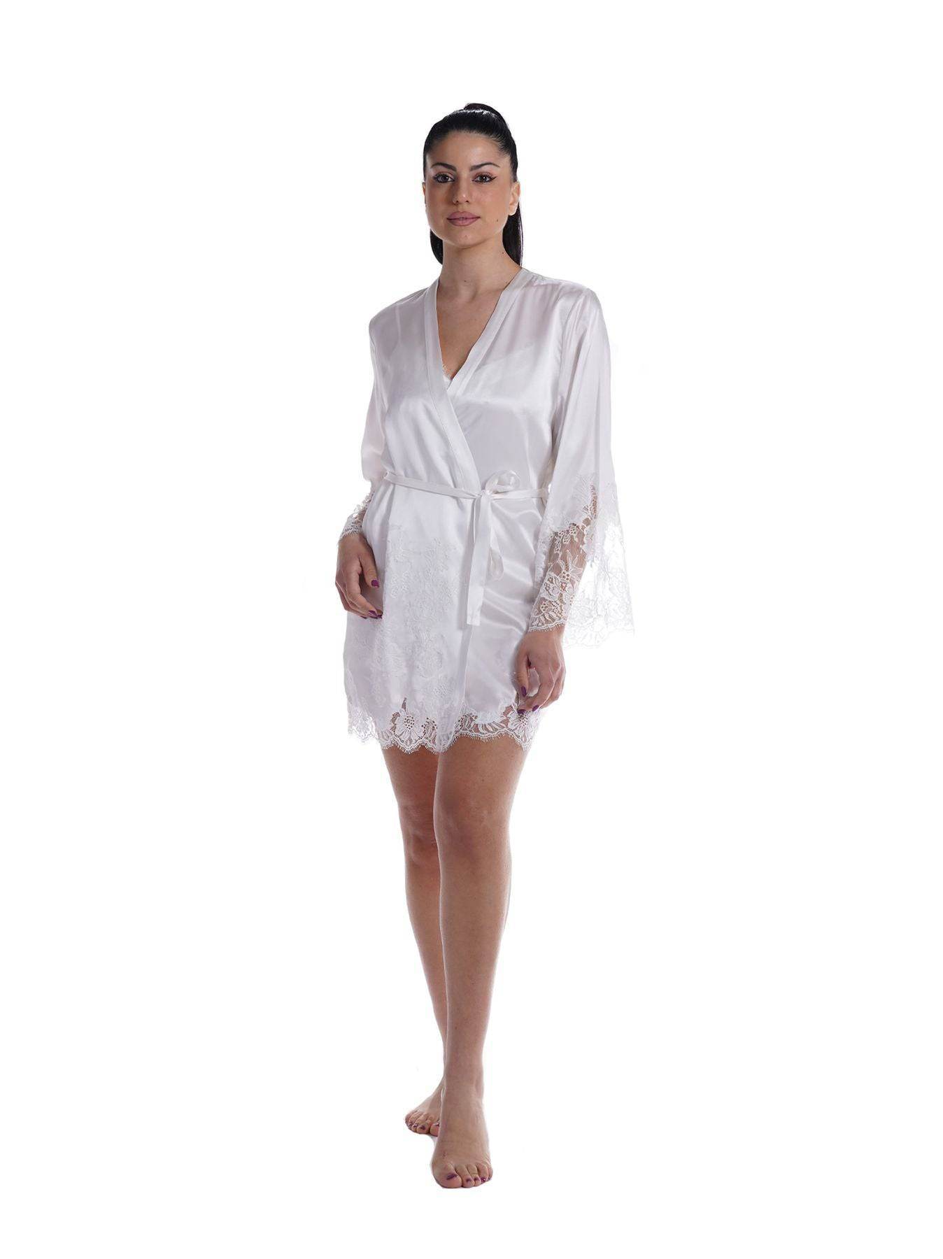 Kimono Incrocio Donna 3PHE2001 Marjolaine - evabiancheria