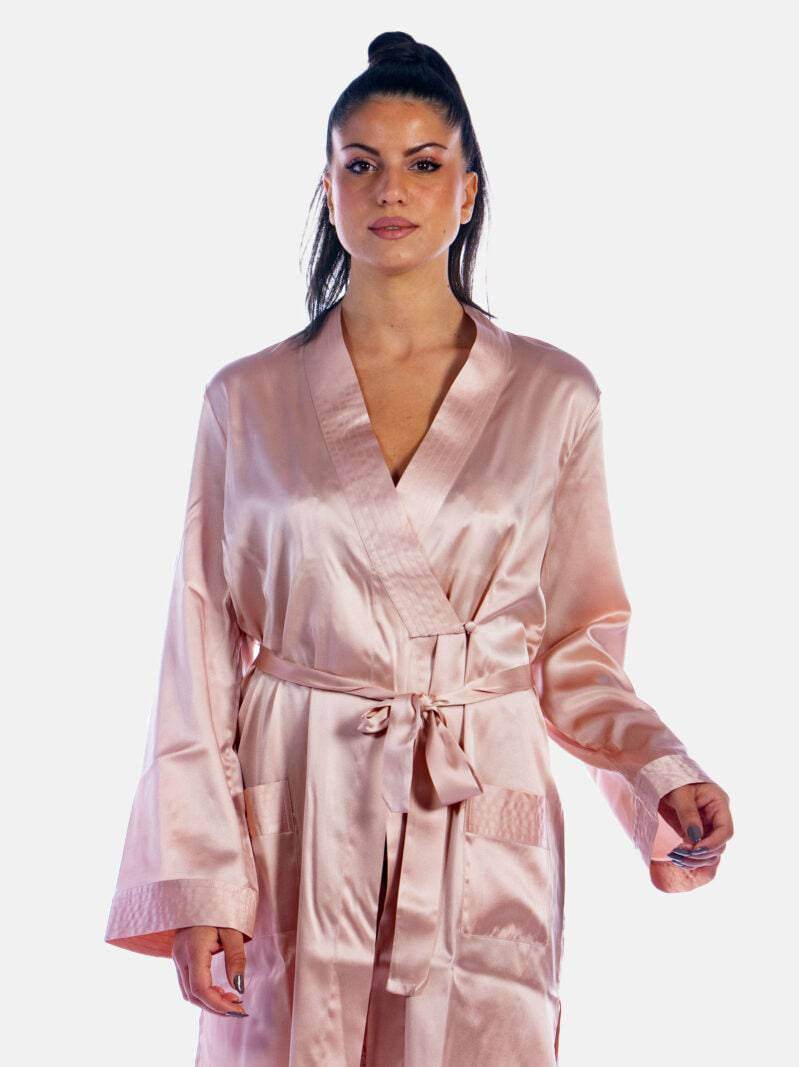 Kimono Incrocio Donna 4NEL2001 Marjolaine - evabiancheria