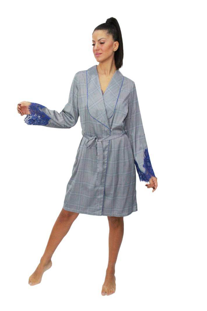 Kimono corto Donna 1LEO2002 Marjolaine - evabiancheria