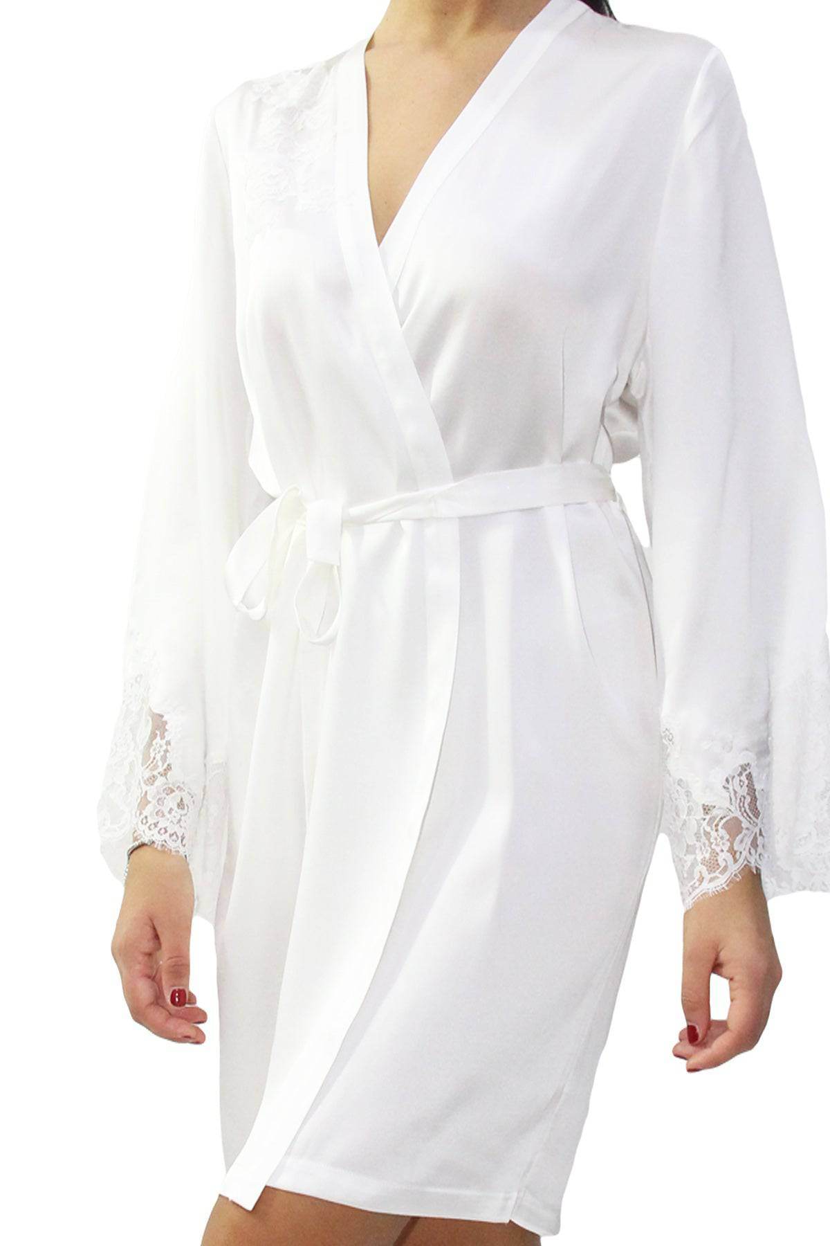 Kimono corto Donna 3GEM2001 Marjolaine - evabiancheria