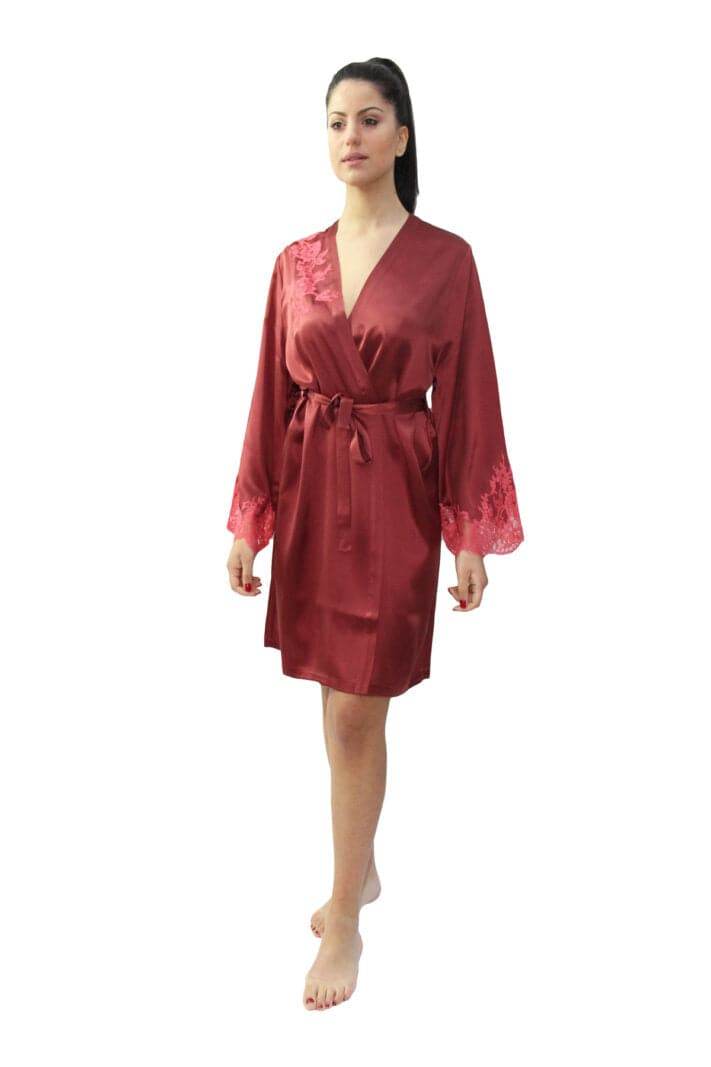 Kimono corto Donna 3GEM2001 Marjolaine - evabiancheria