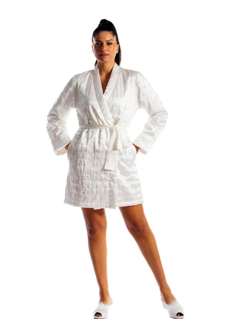 Kimono corto Donna 3SOI2018 Marjolaine - evabiancheria