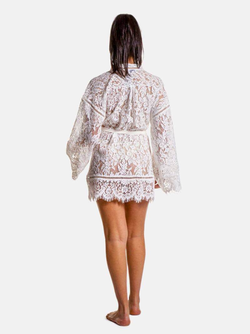 Kimono corto Donna 8OKS2001 Marjolaine - evabiancheria