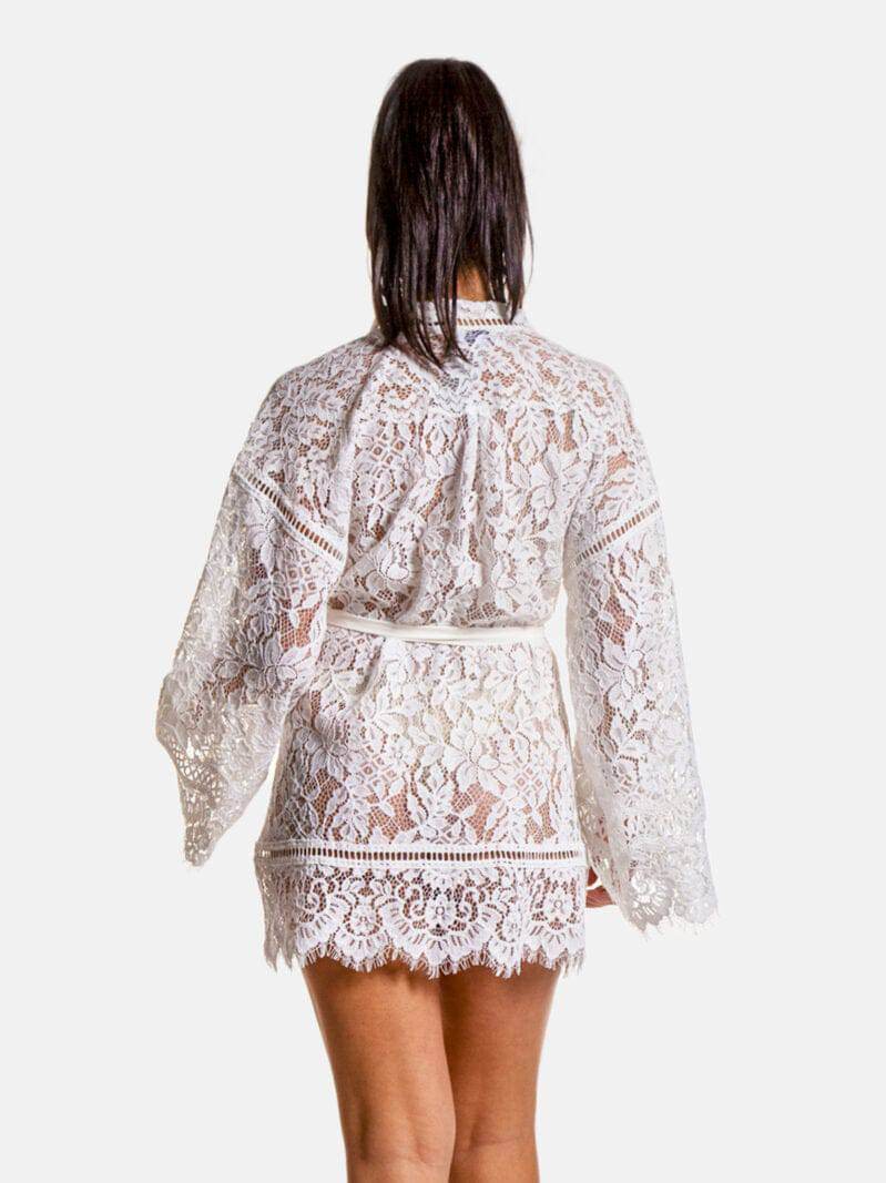 Kimono corto Donna 8OKS2001 Marjolaine - evabiancheria