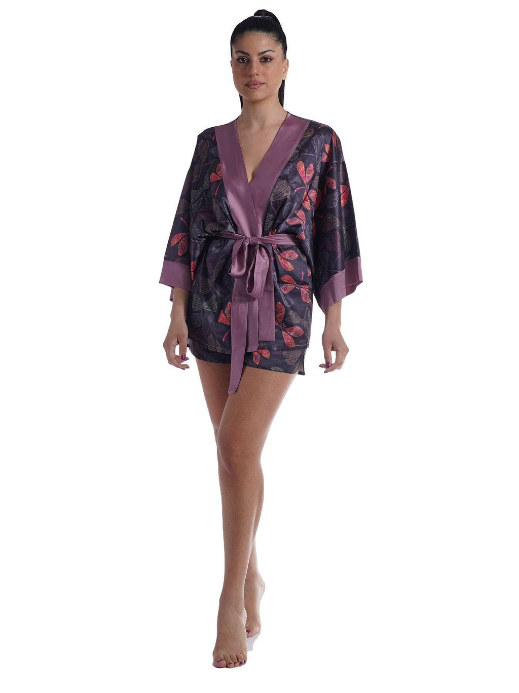 Kimono corto Donna Dragonfly darling Endorfinella evabiancheria