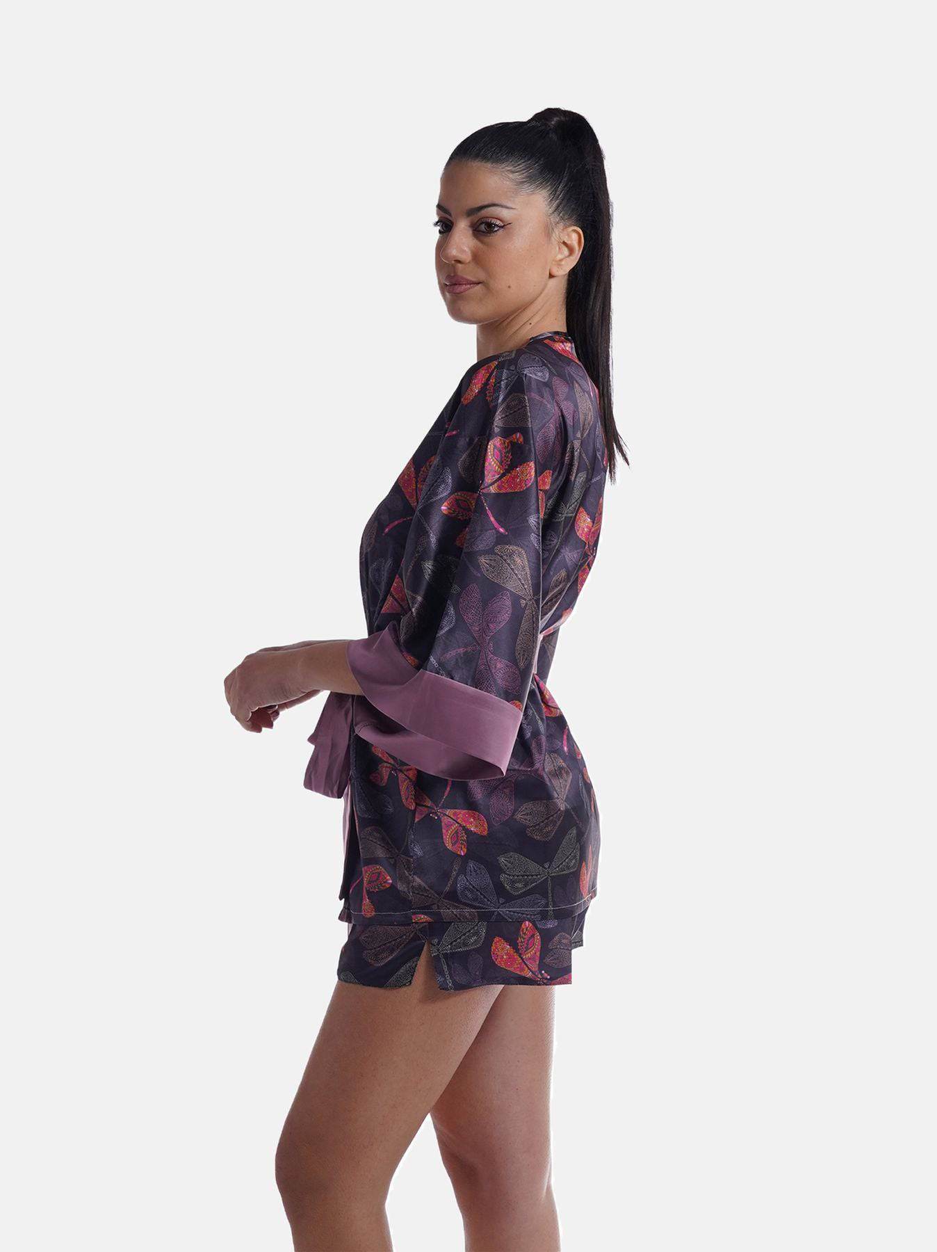 Kimono corto Donna Dragonfly darling Endorfinella - evabiancheria