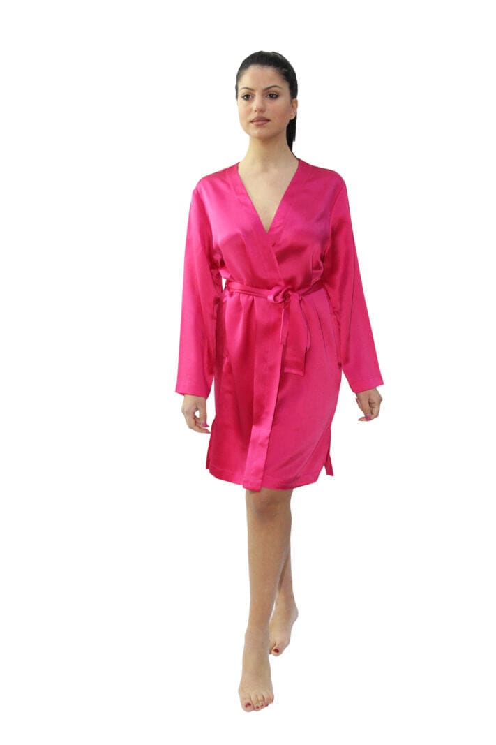 Kimono corto Donna L630093 Luna di Seta evabiancheria