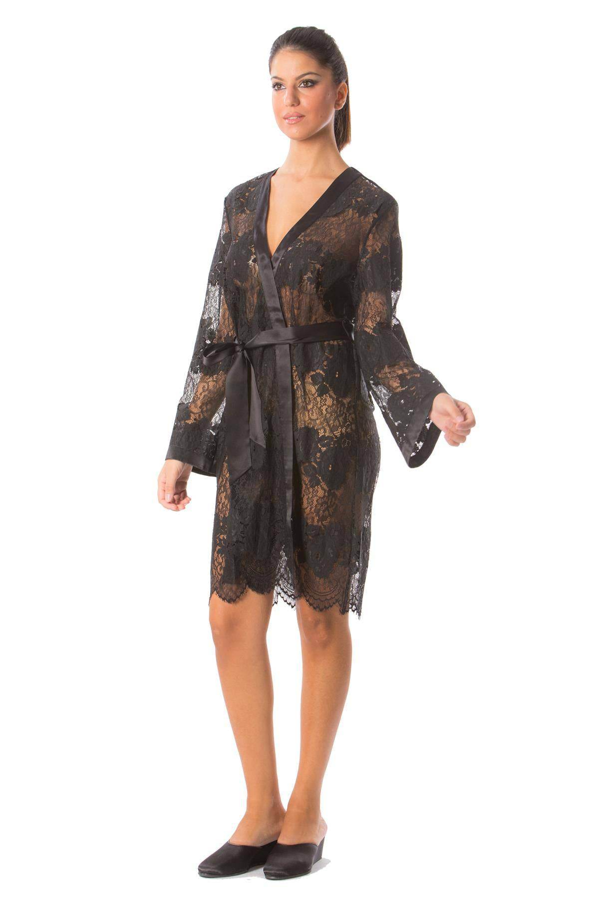 Kimono corto Donna L6K7021 Luna di Seta - evabiancheria