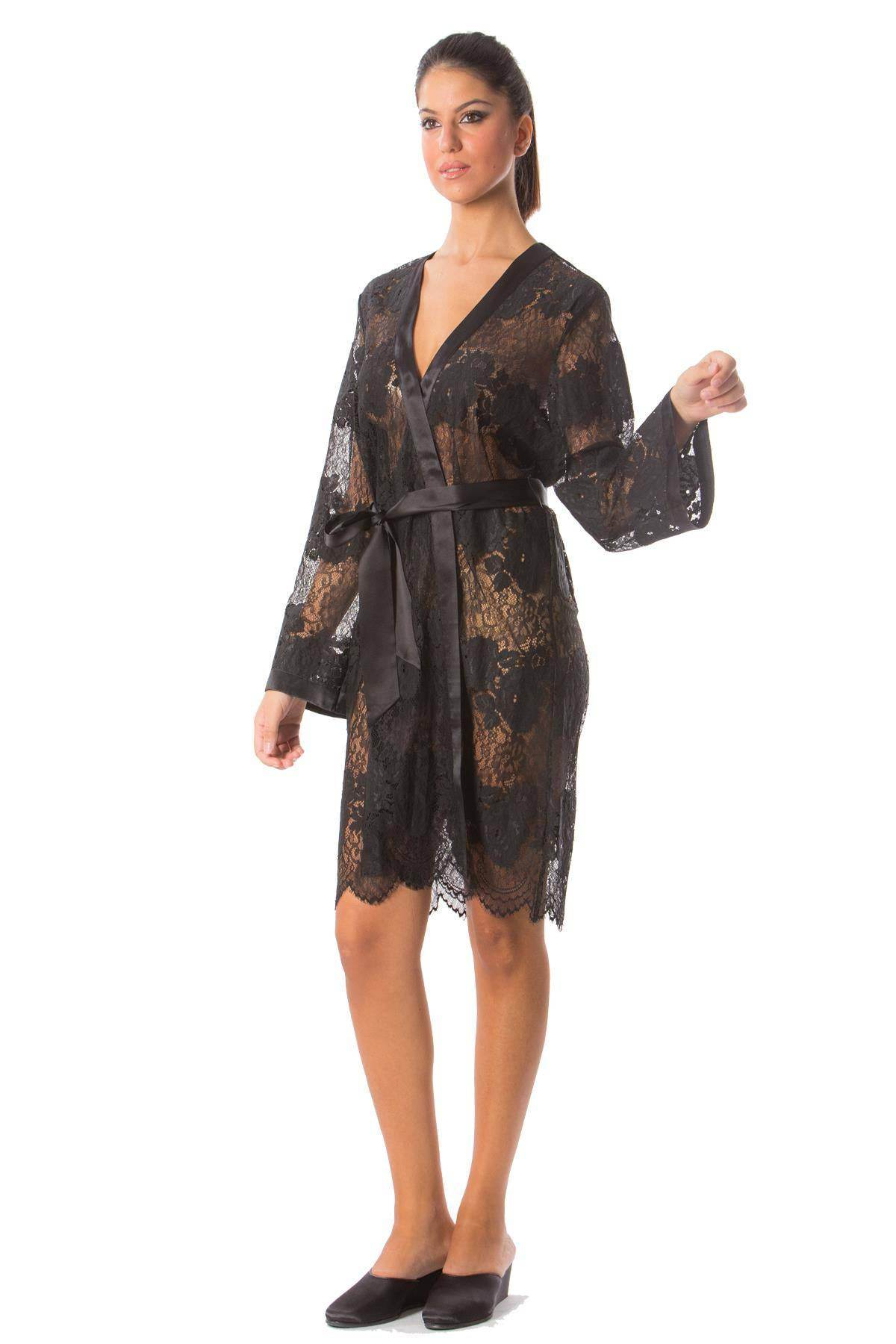 Kimono corto Donna L6K7021 Luna di Seta - evabiancheria