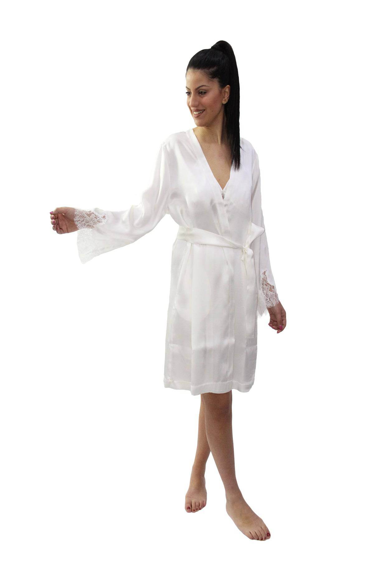 Kimono corto Donna L6K7047 Luna di Seta - evabiancheria