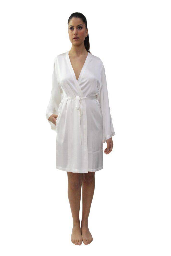 Kimono corto Donna LASER Marjolaine - evabiancheria