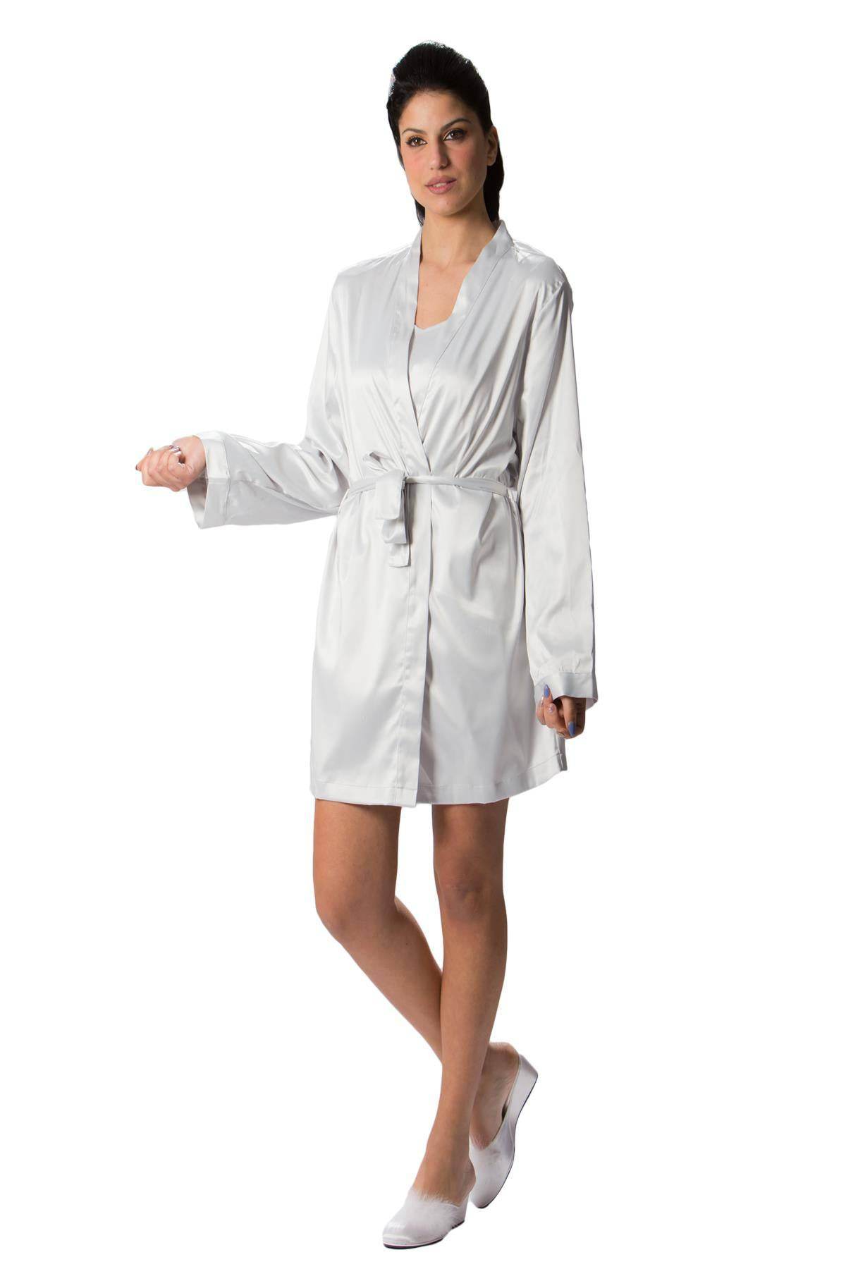 Kimono corto Donna PRESTIGE 80202 Luna Splendida - evabiancheria