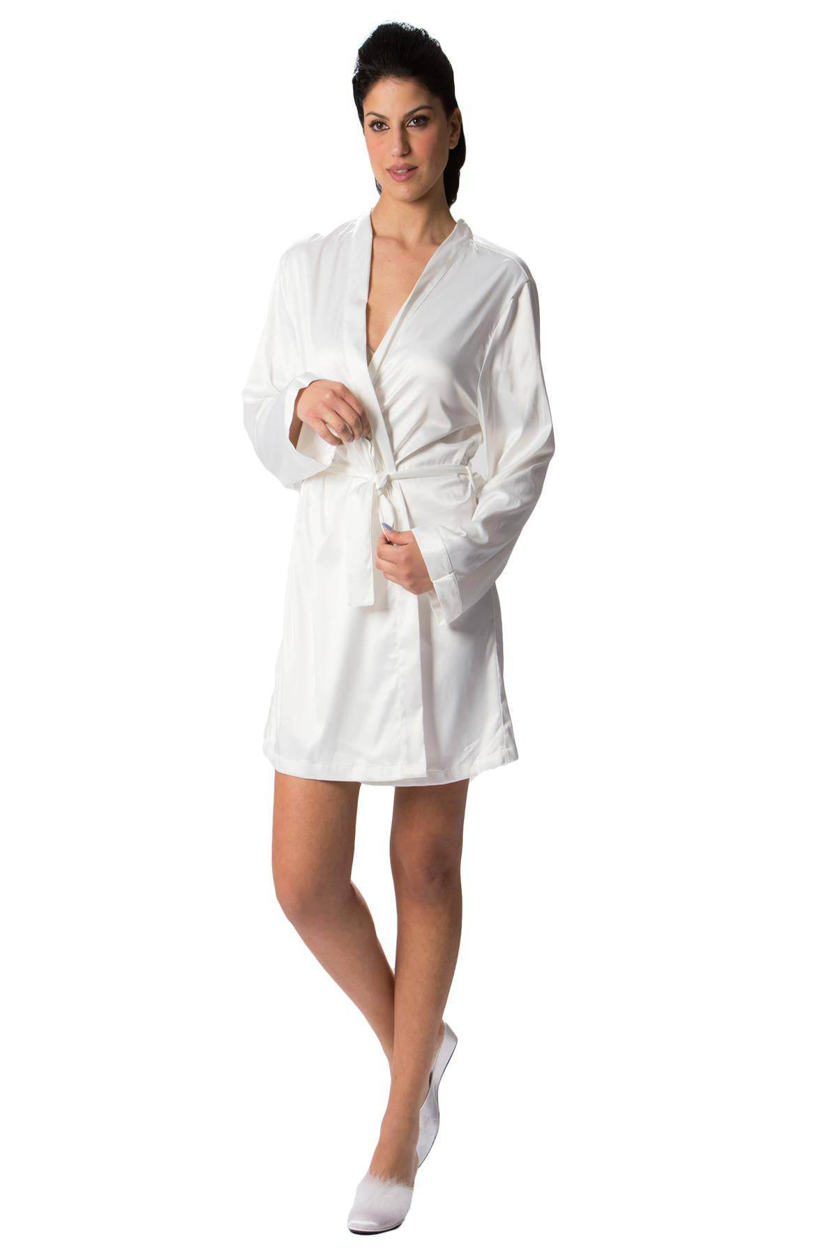 Kimono corto Donna PRESTIGE 80202 Luna Splendida - evabiancheria