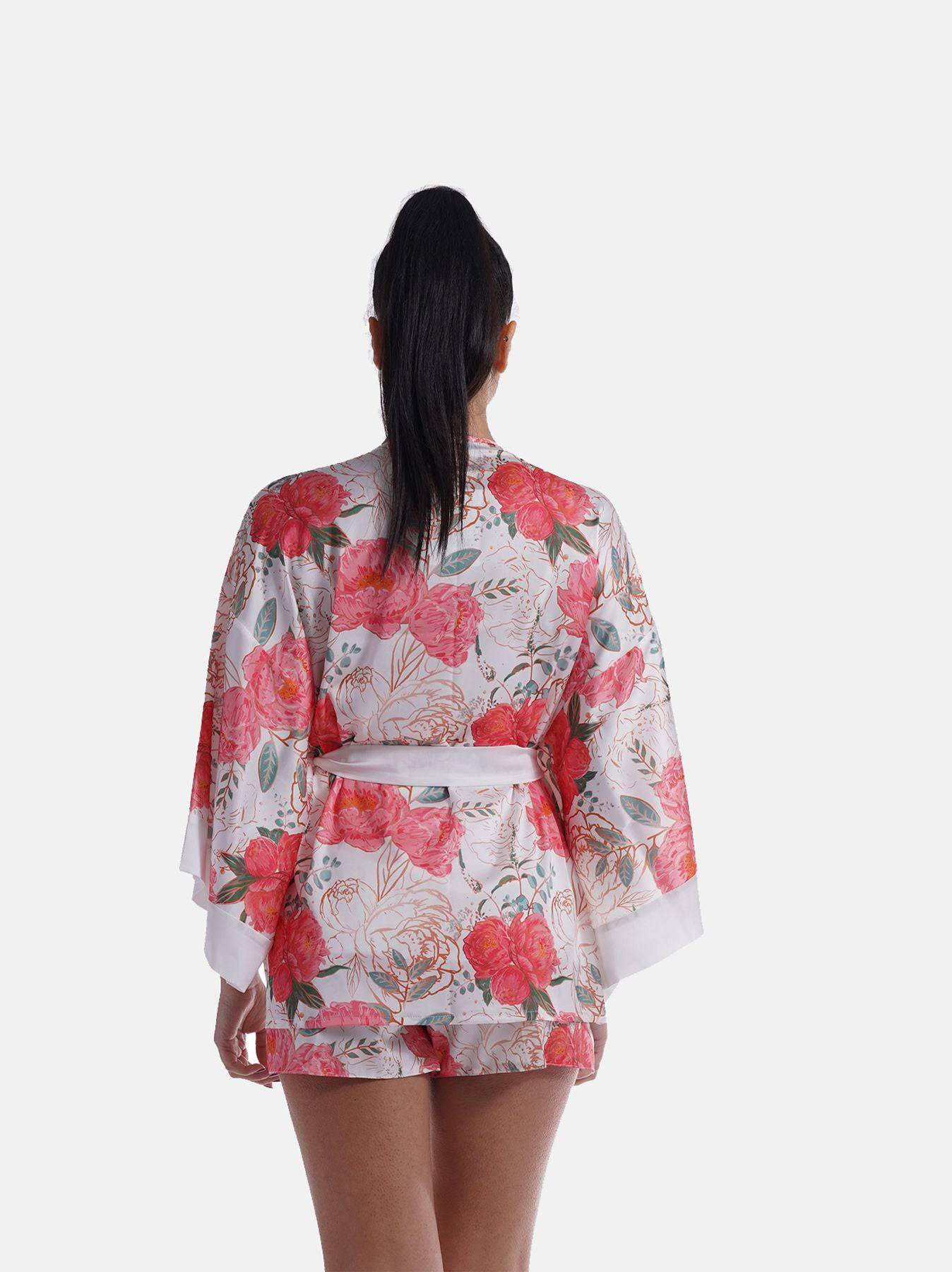 Kimono corto Donna Peony darling Endorfinella - evabiancheria