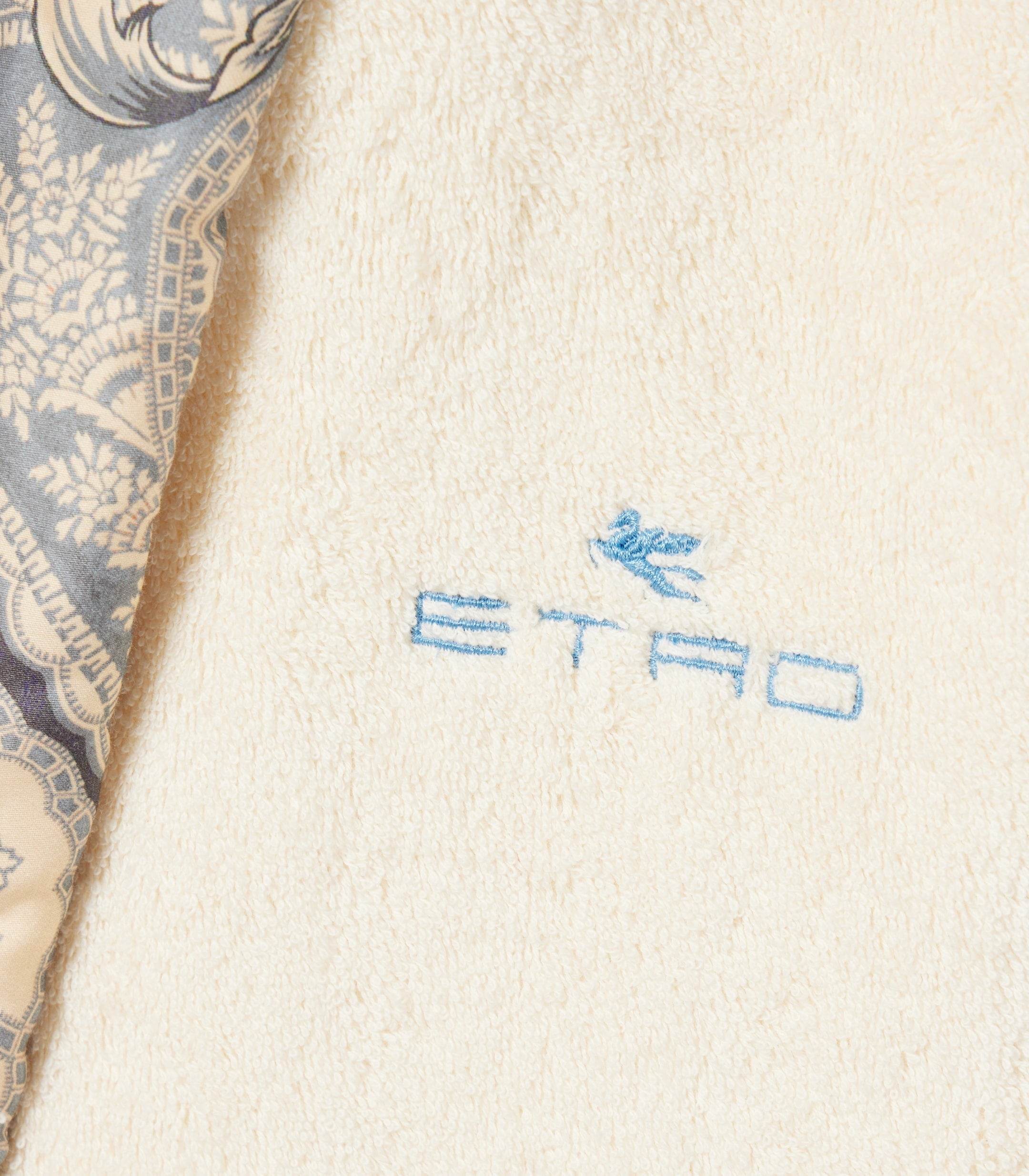 Accappatoio con cappuccio Biancheria Bloom AV531 ACC Etro Home - evabiancheria