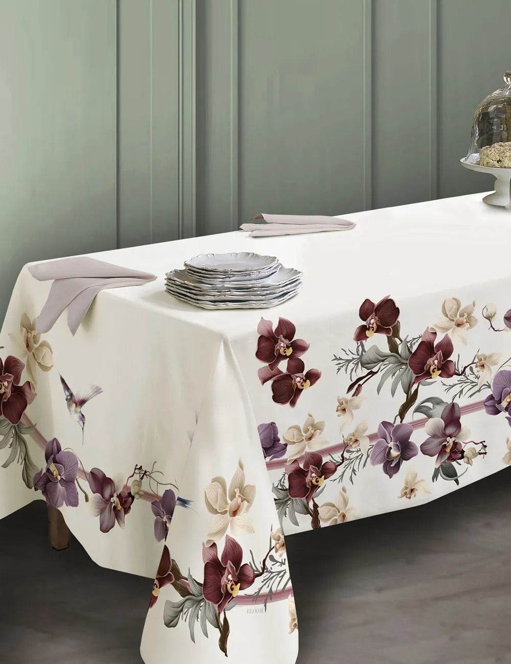 Tovaglia Stampato Biancheria Jackie tov Tessitura Randi - evabiancheria