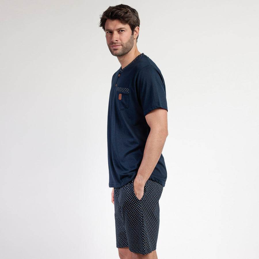 Pigiama corto Uomo 63103 Admas - evabiancheria