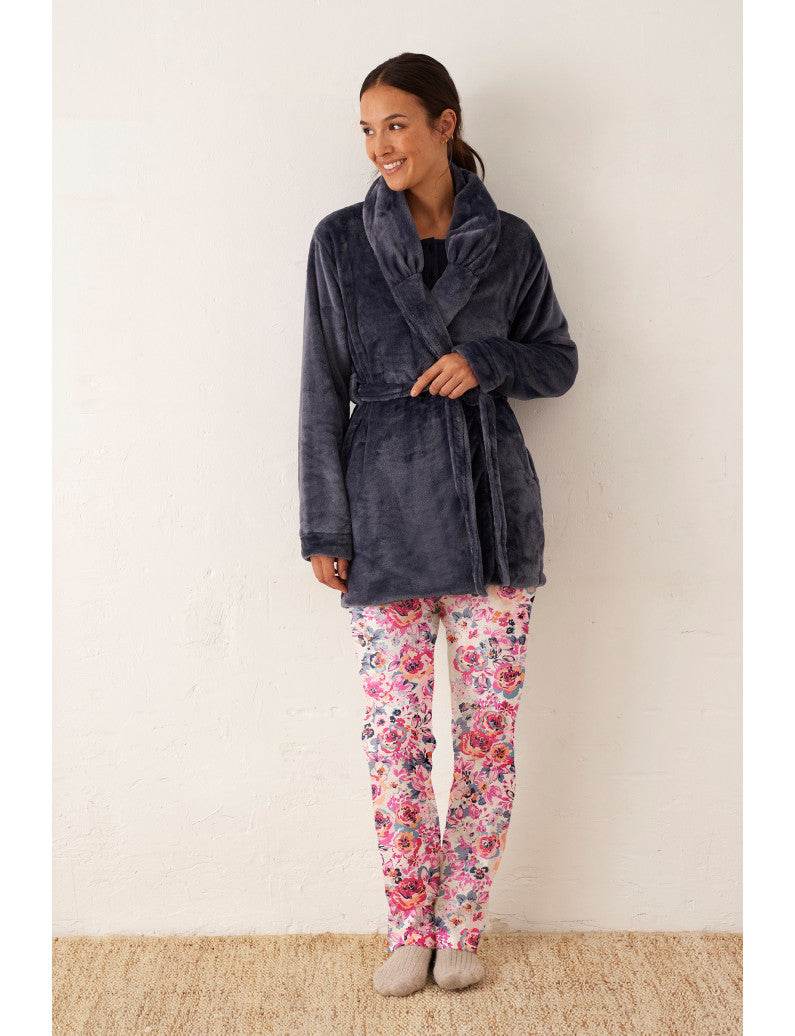 Pigiama Pigiama + Vestaglia Donna N18103 Promise - evabiancheria