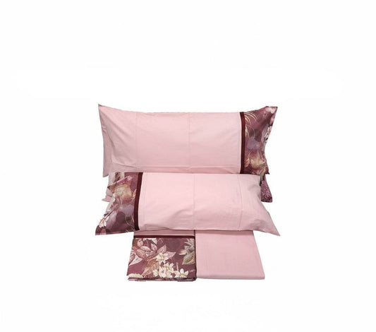 Lenzuola Stampato Biancheria Protea Cpl Flanella Fazzini - evabiancheria