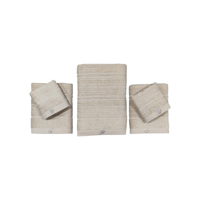 Completo bagno 5 pz Biancheria Samira 5pz Blumarine Home