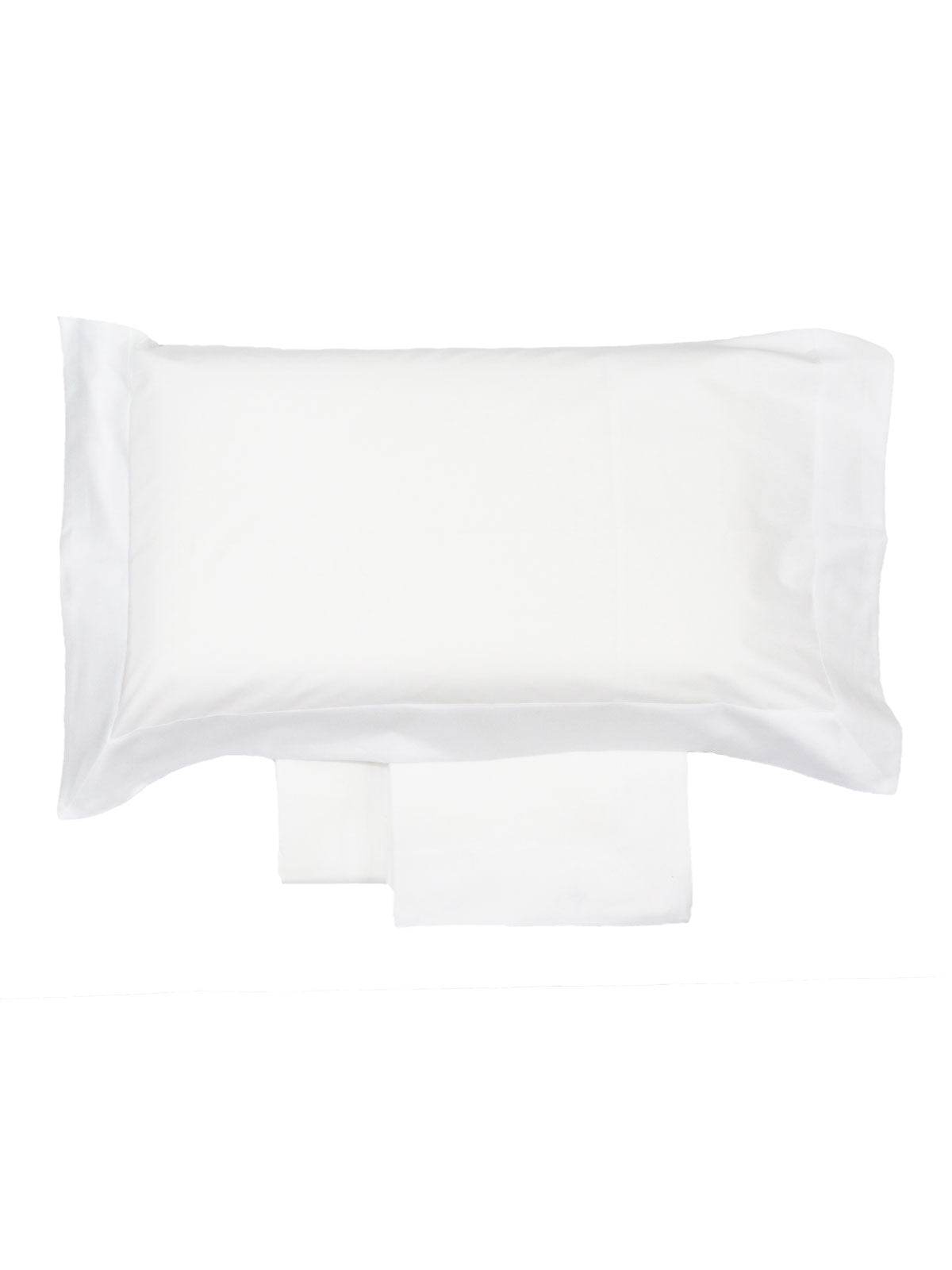 Lenzuola Bicolore Biancheria Balza Raso Cpl Eva Home - evabiancheria