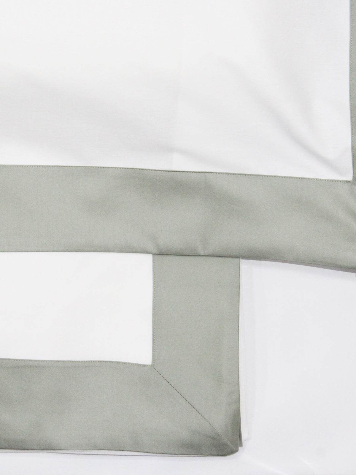 Lenzuola Bicolore Biancheria Balza Raso Cpl Eva Home - evabiancheria