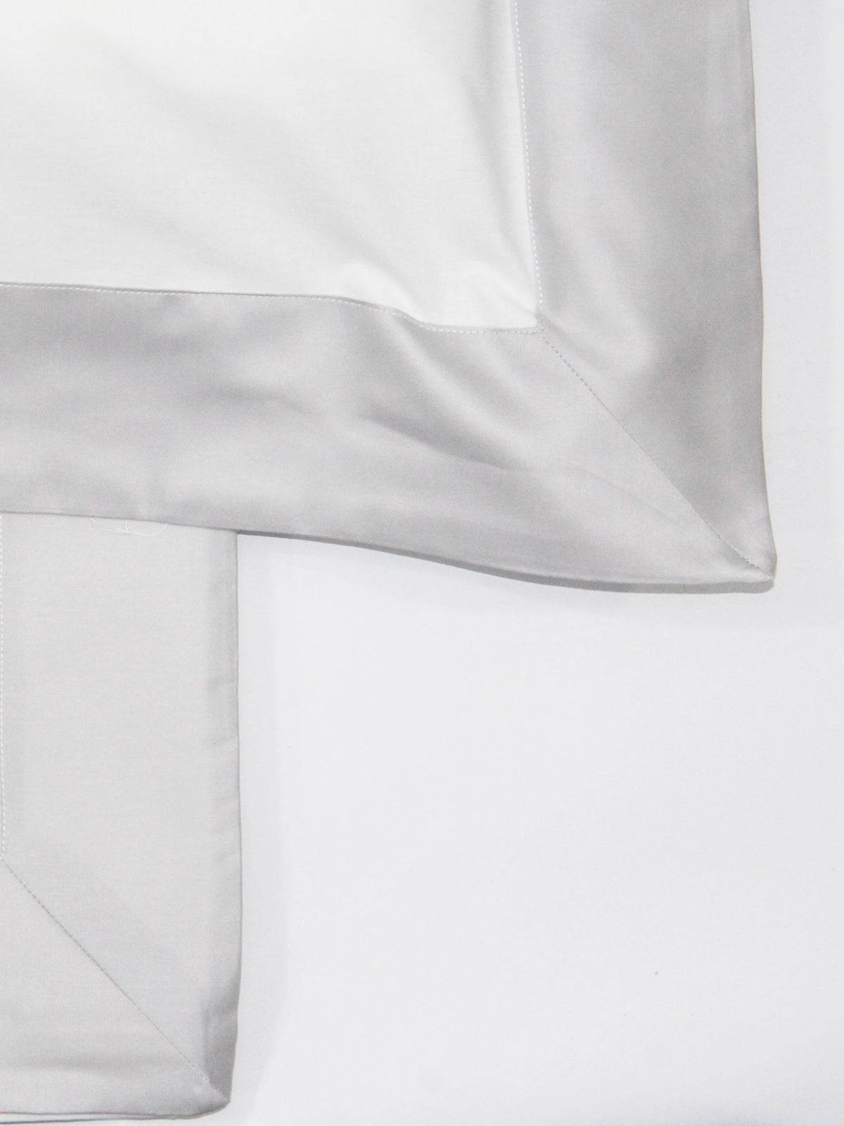 Lenzuola Bicolore Biancheria Balza Raso Cpl Eva Home - evabiancheria