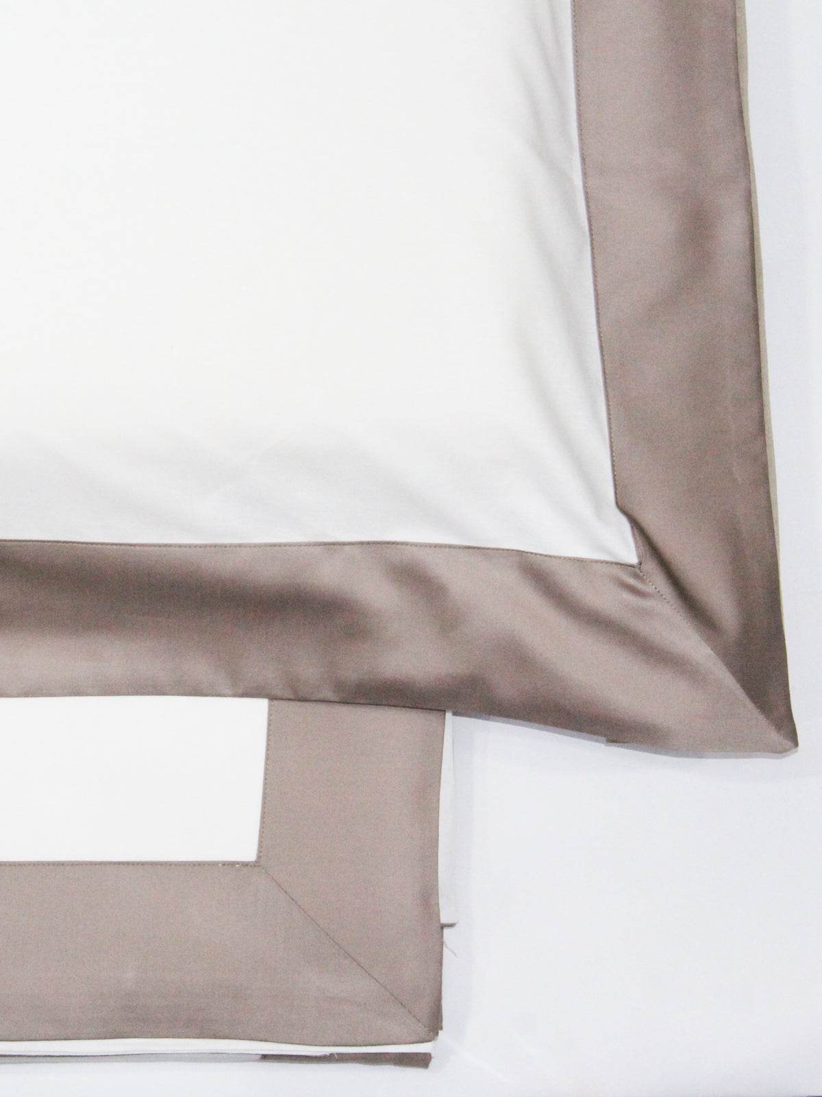 Lenzuola Bicolore Biancheria Balza Raso Cpl Eva Home - evabiancheria