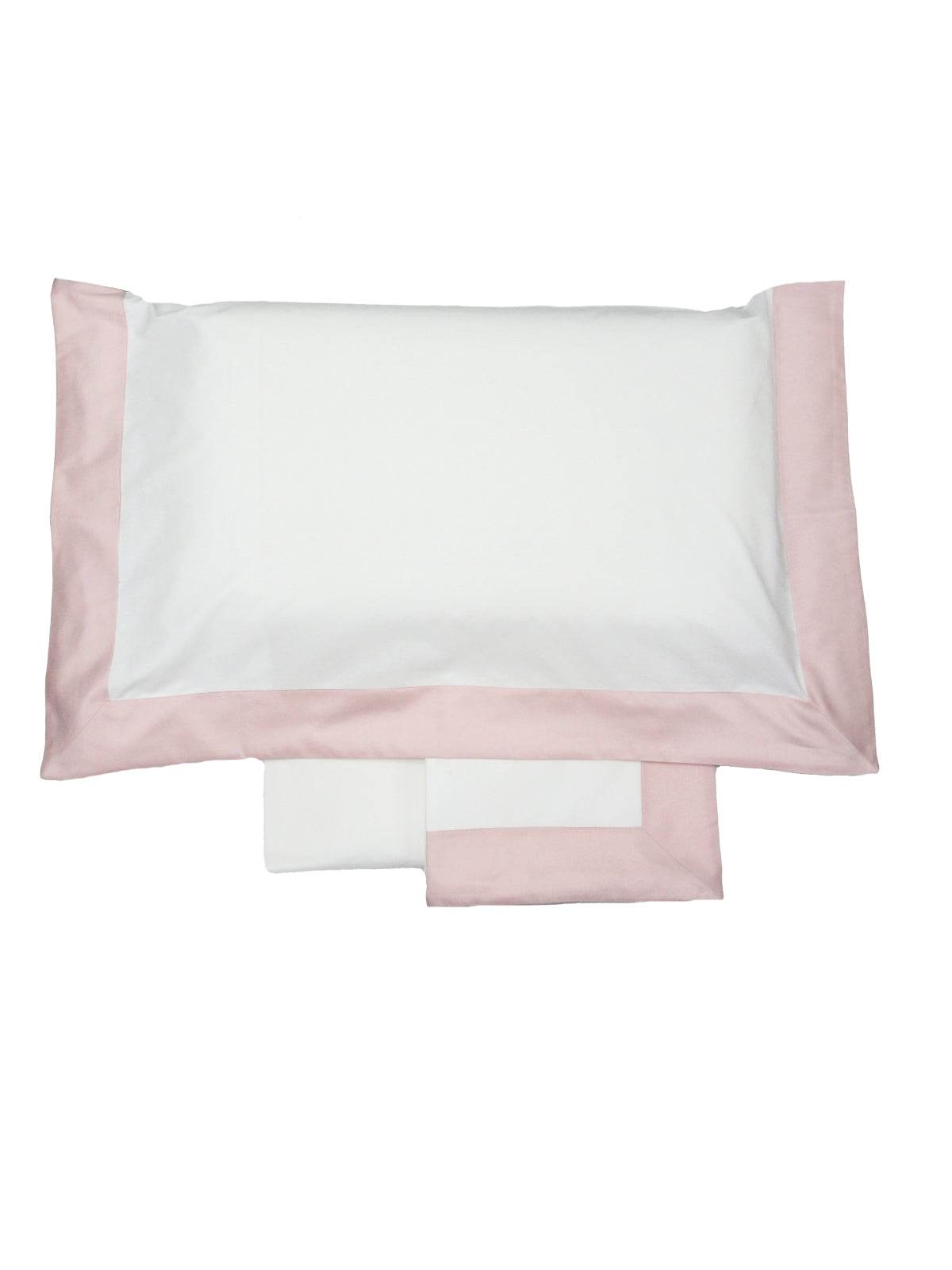 Lenzuola Bicolore Biancheria Balza Raso Cpl Eva Home - evabiancheria