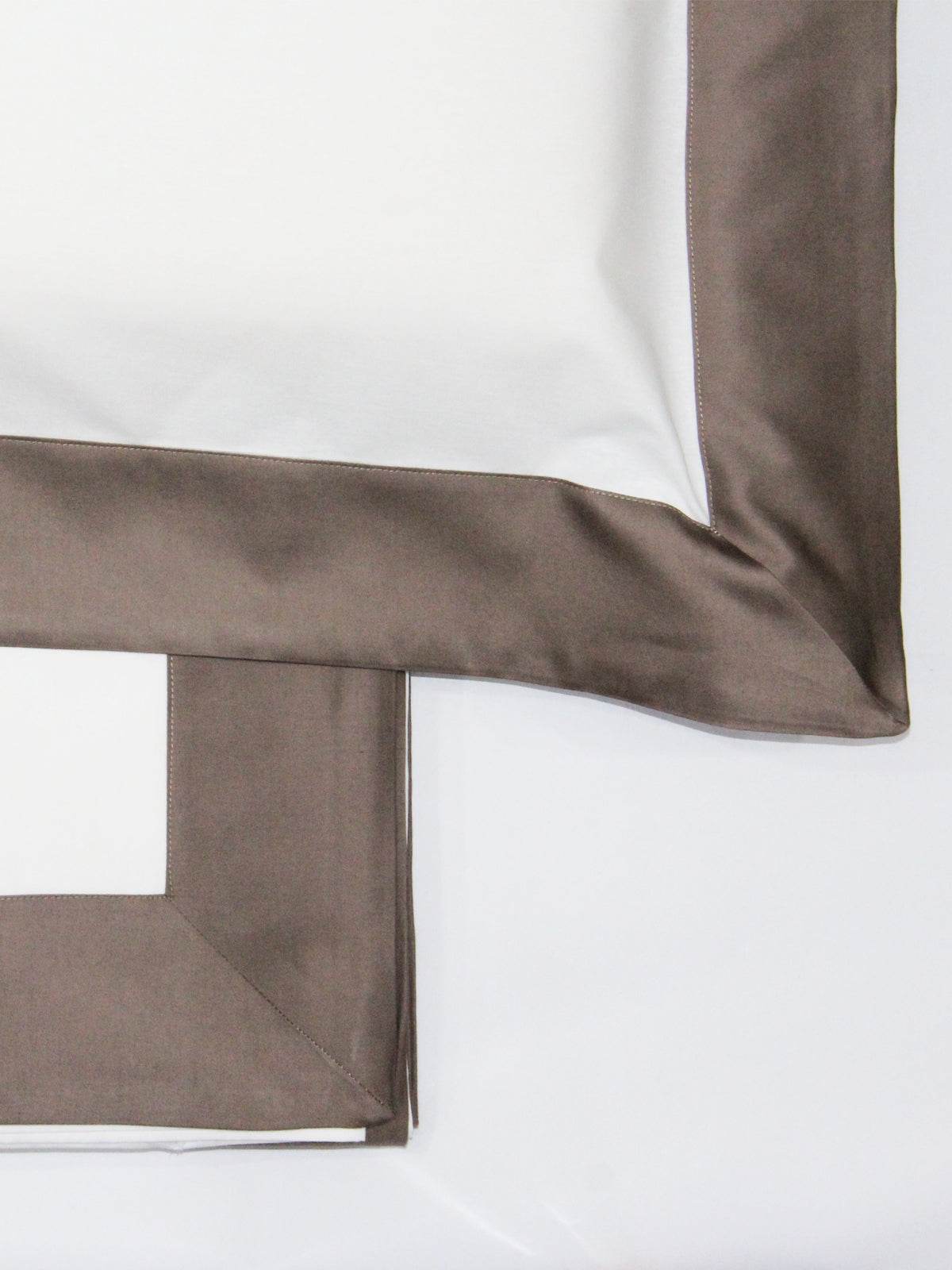 Lenzuola Bicolore Biancheria Balza Raso Cpl Eva Home - evabiancheria