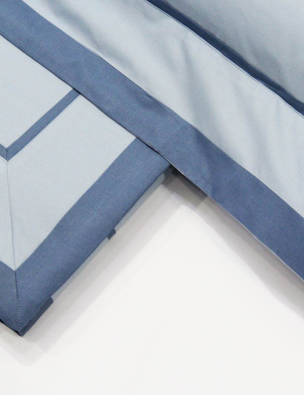 Lenzuola Bicolore Biancheria Loredana Cpl Eva Home - evabiancheria