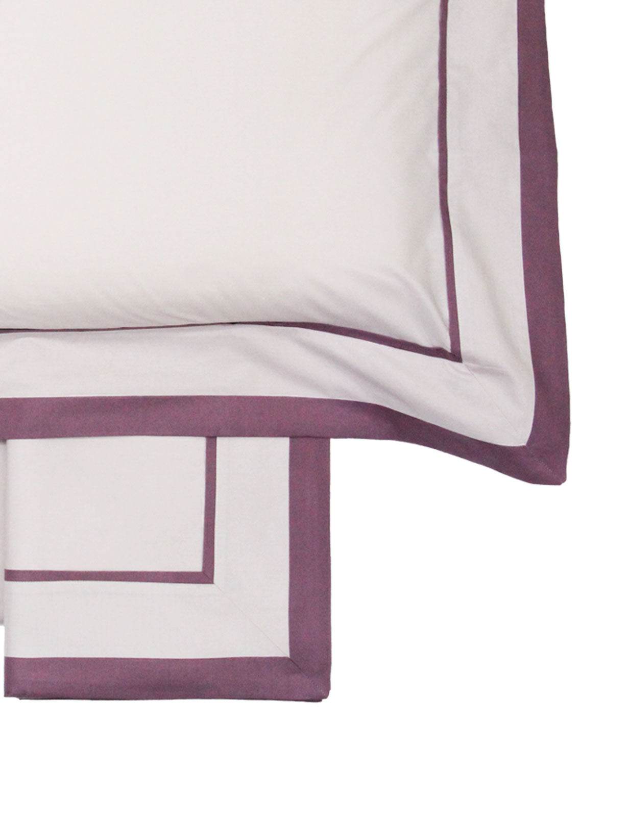 Lenzuola Bicolore Biancheria Loredana Cpl Eva Home - evabiancheria